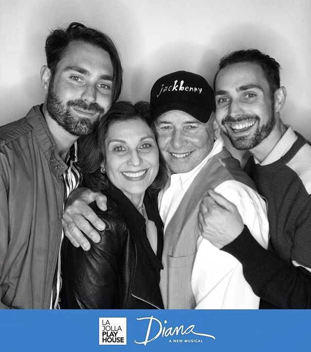 the fam took a short day trip to see Diana (feat. @kpennylane) @lajollaplayhouse, boasting this new-age step and repeat 📷: a tablet