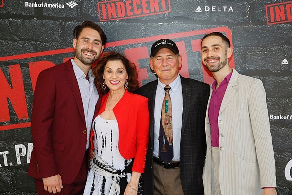 ❤️ had to share the full family moment featured in @officialbroadwayworld’s photo flash from Indecent’s opening sunday @ctgla 🎭 love our unit immeasurably! 🖤